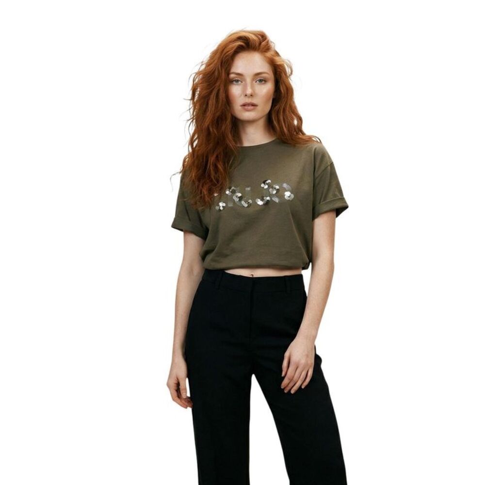 Liu Jo Green Cotton Women's T-Shirt